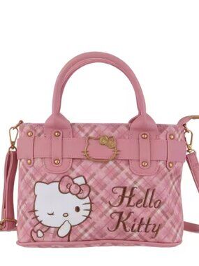 Sanrio Licensed Hello Kitty Women's Large Capacity Tote Bag, Crossbody Bag